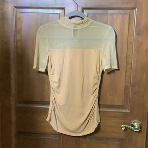 Elegant Beige Women's Blouse